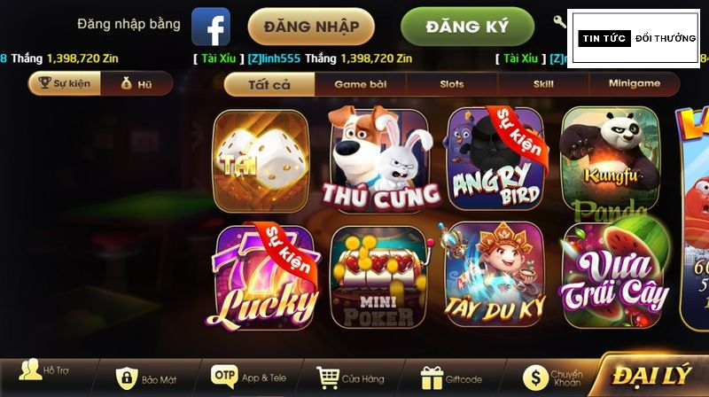 Zindoclub - Game bài đổi thưởng ấn tượng nhất đầu năm 2023