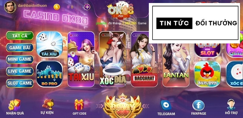 Nhà cái Ok88 - Thiên đường game trực tuyến đẳng cấp tại Việt Nam