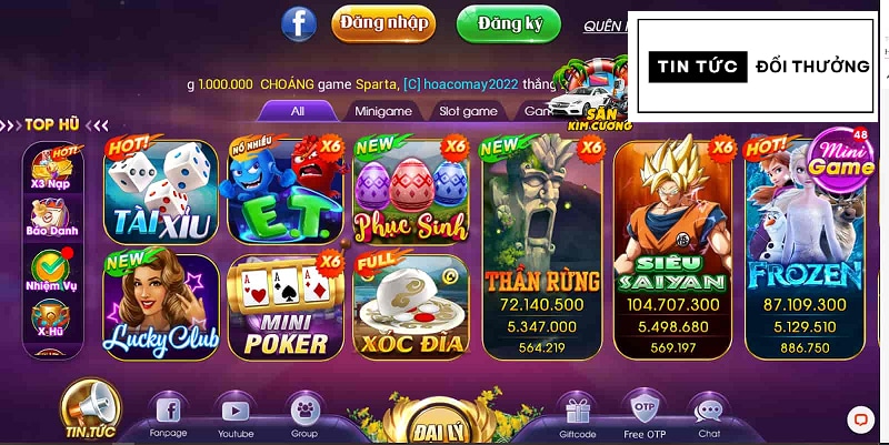 Choáng vip - Cổng game trực tuyến hot nhất trị trường