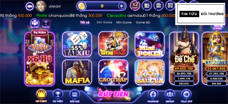 Vivu Club - Đẳng cấp game nổ hũ khuyến mãi ngập tràn