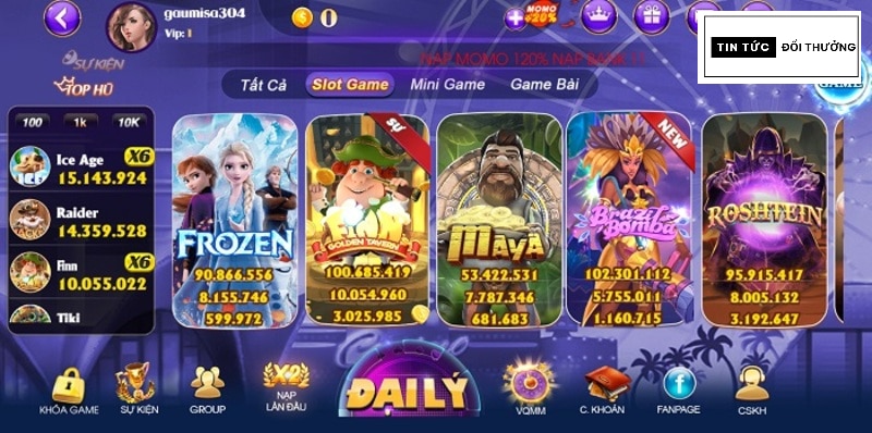 Sumvip trực tuyến - Chơi game đổi thưởng với tỷ lệ trả thưởng cao