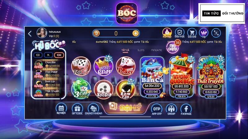 Tham gia Bốc club apk ngay - Nhận thưởng không giới hạn