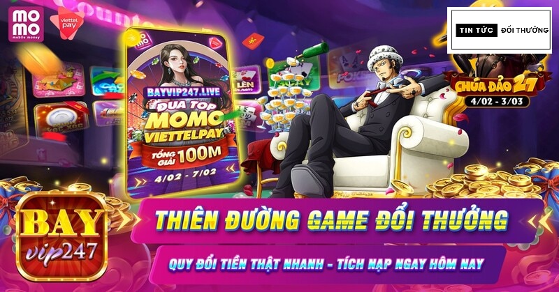 BayVip Mobi - Cổng game đổi thưởng hoành tráng, chuyên nghiệp