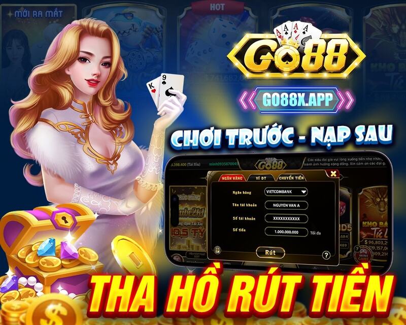 Trải nghiệm cổng game Go88 hoàn toàn miễn phí